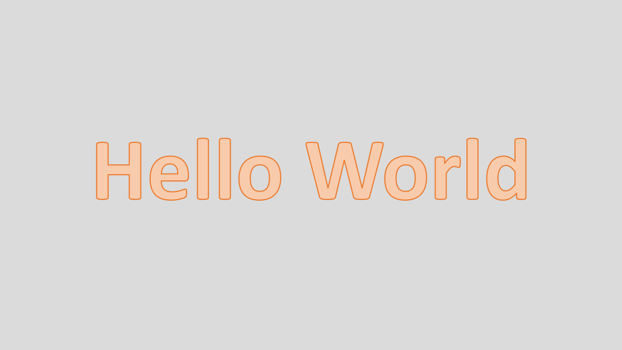 Hello World